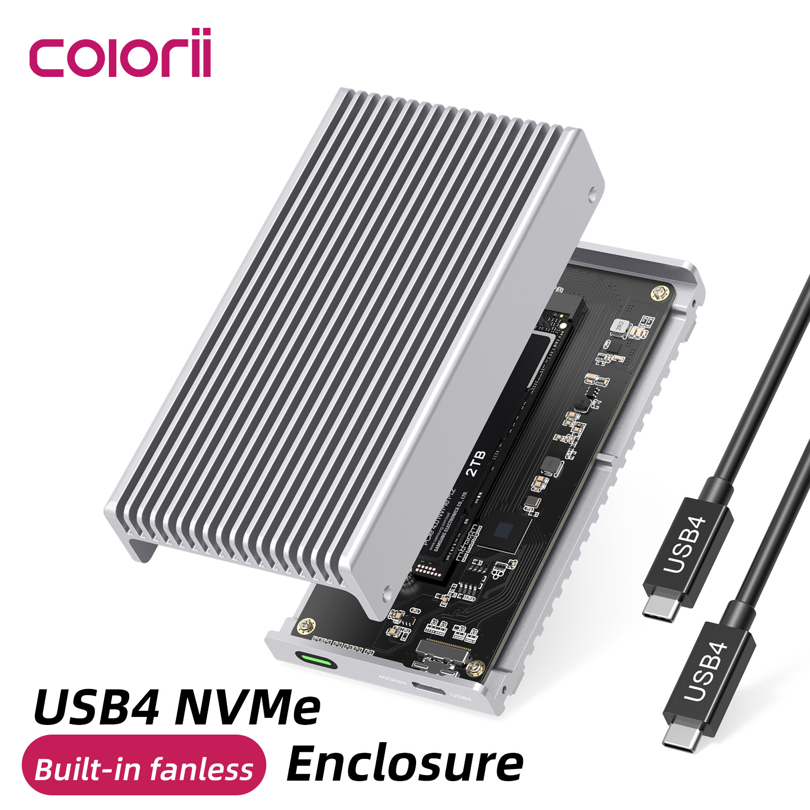 Enclosure SSD Eksternal USB4 T - Usb4 40Gbps External Ssd 8Tb ulasan dan harga